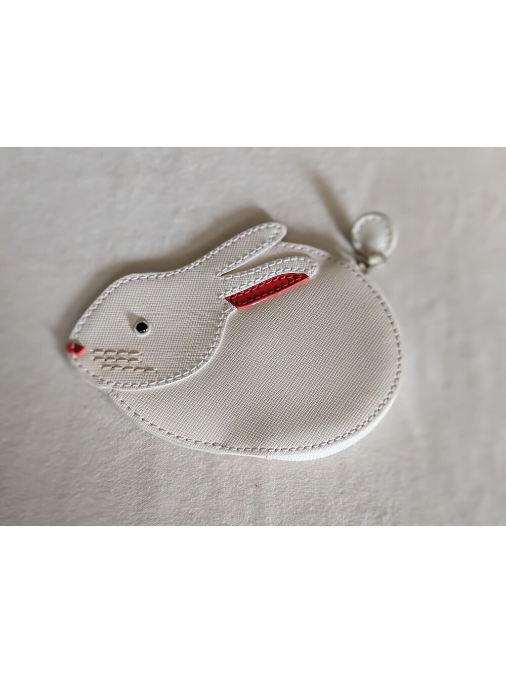 Coach Vintage White rabbit coin wallet
